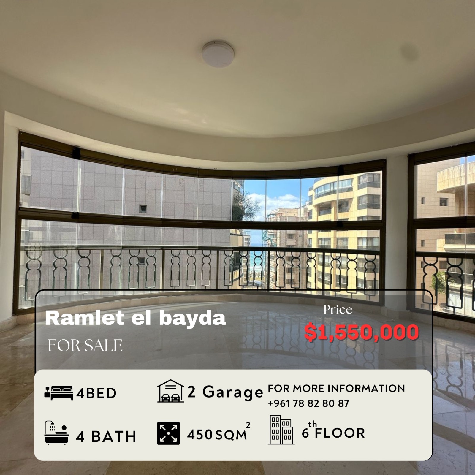 Apartment — Apartment in Ramlet El Bayda